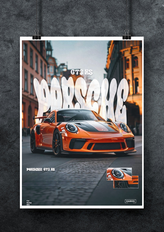 Porsche GT3 RS #2 | Supercar Poster