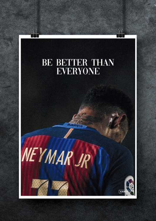 Neymar Jr #1 | Sports Poster