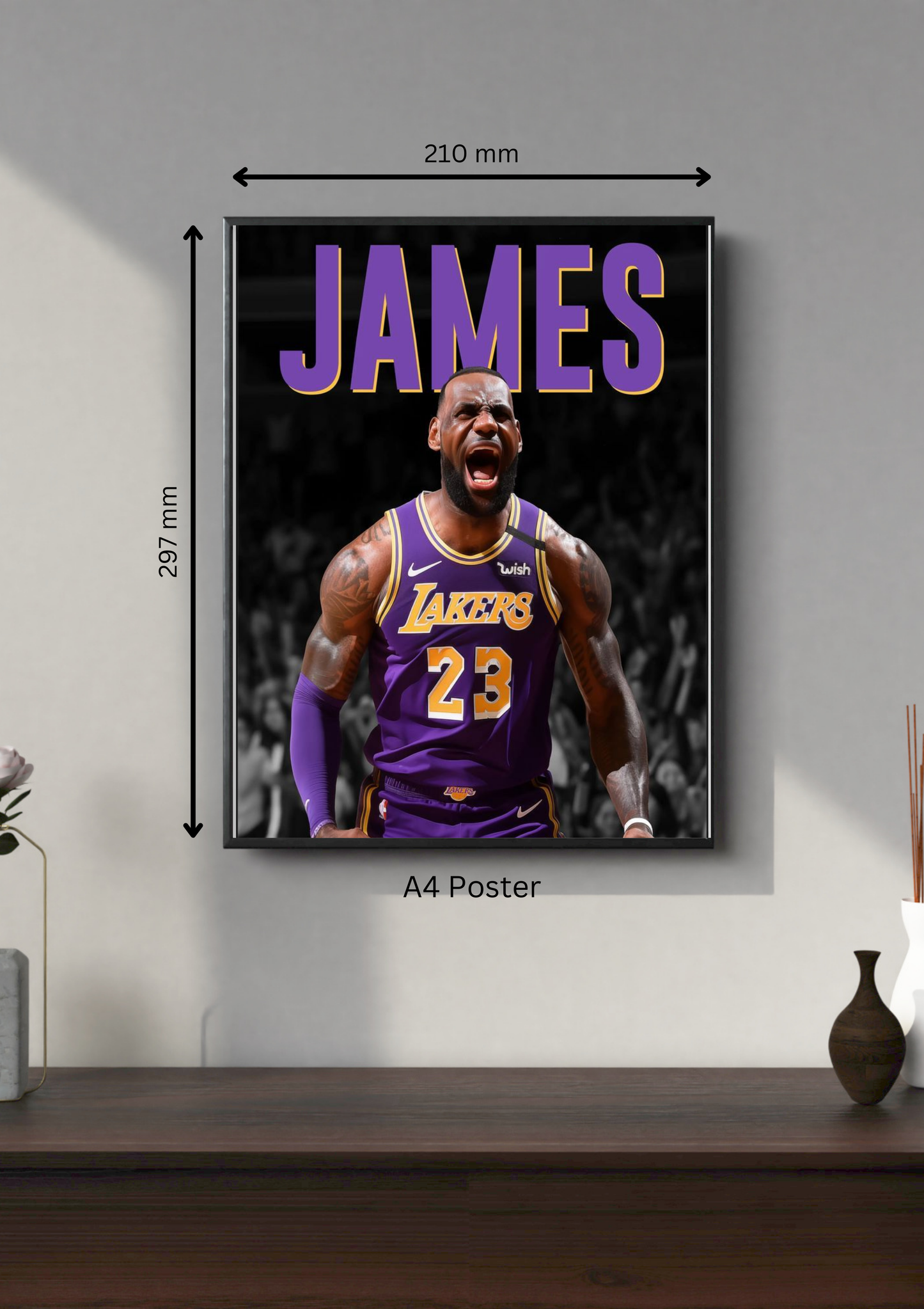 Lebron James #1 | Sports Poster