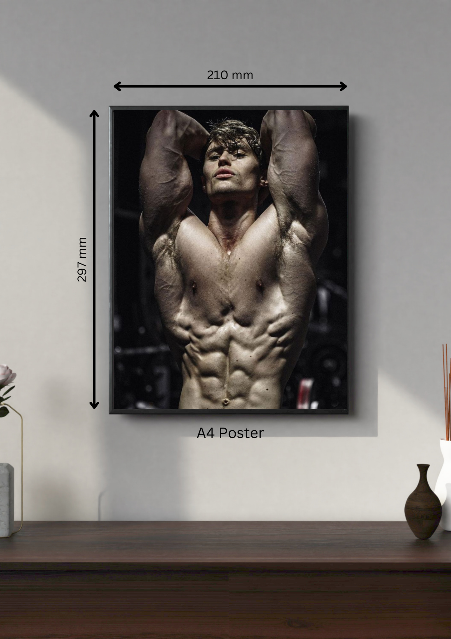 David Laid #1 | Gym Poster