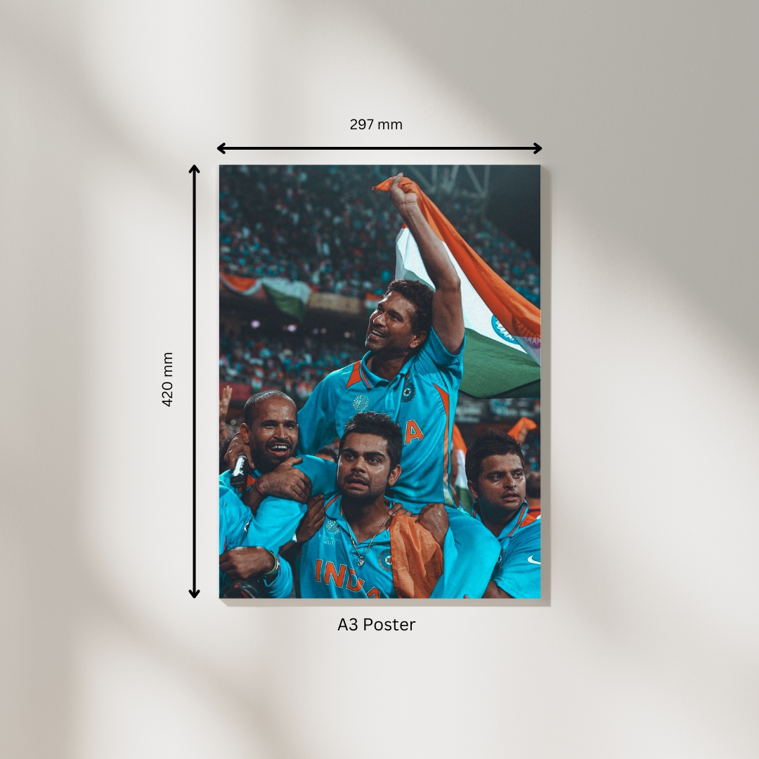 Sachin Tendulkar #1 | Sports Poster