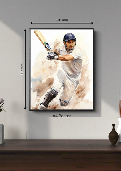 Sachin Tendulkar #2 | Sports Poster