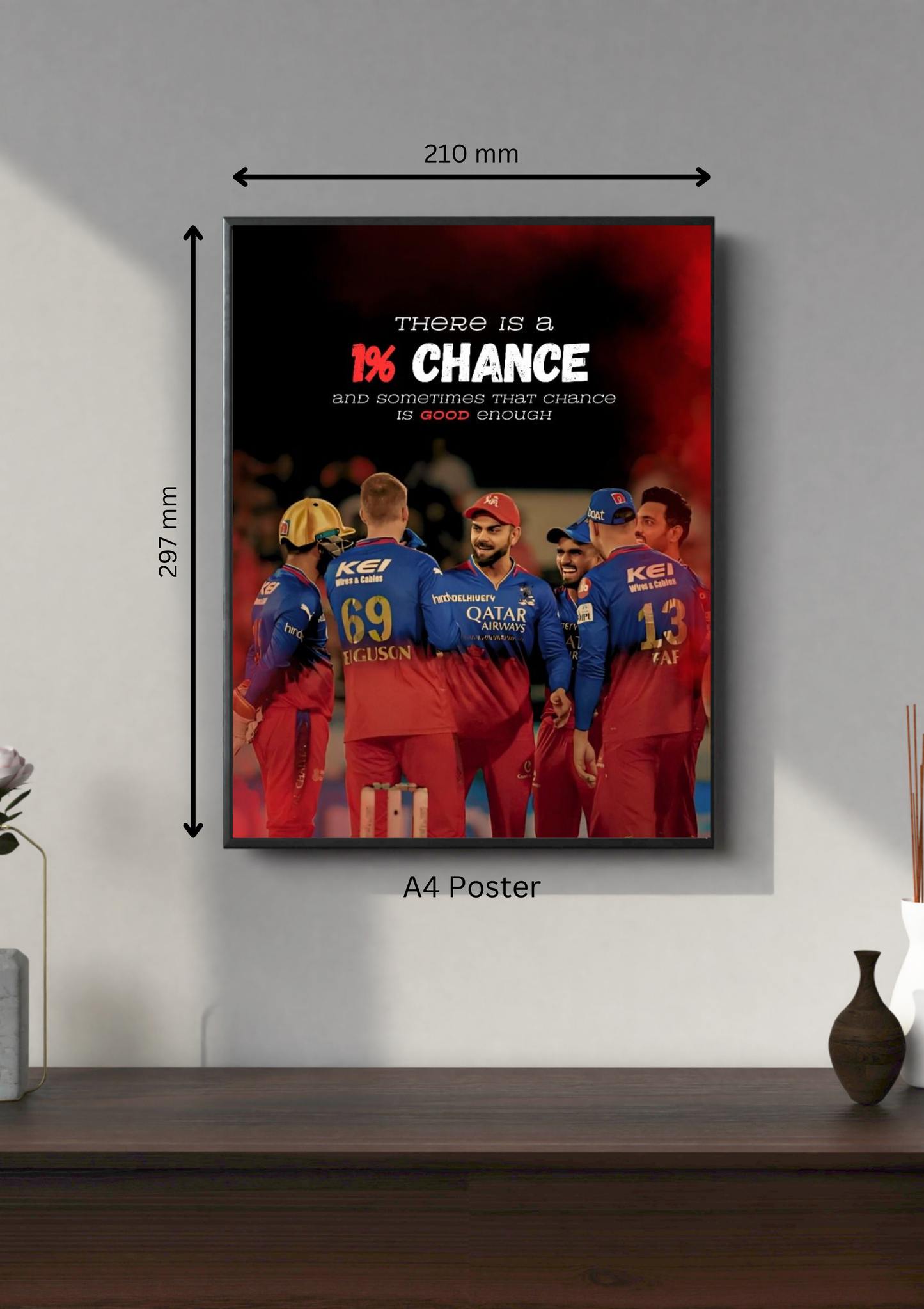 RCB #1 | Sports Poster