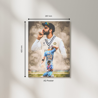 Virat Kohli #2 | Sports Poster