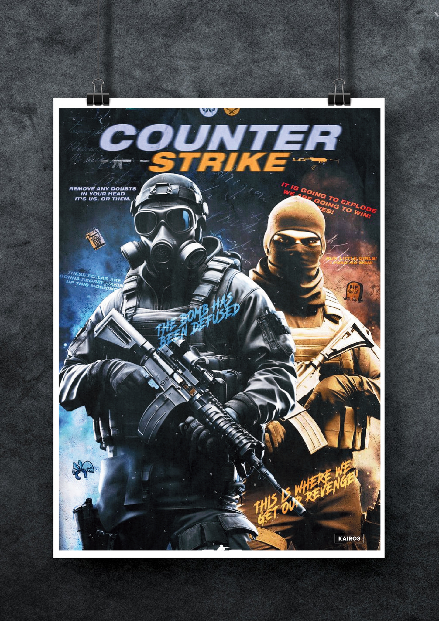 Counter Strike | Gaming Posters