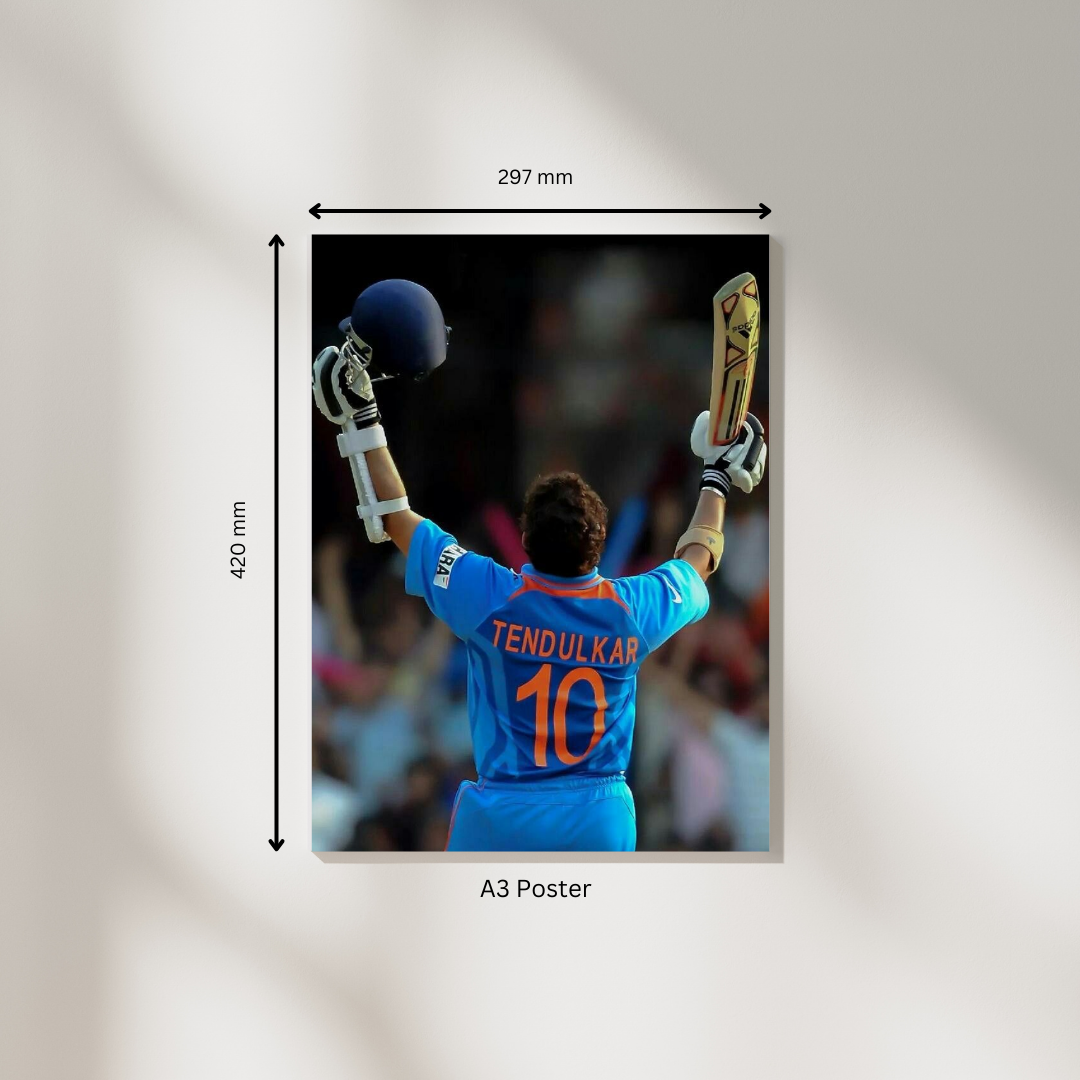 Sachin Tendulkar #3 | Sports Poster