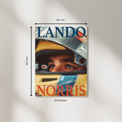 Lando Norris #1 | F1 Posters