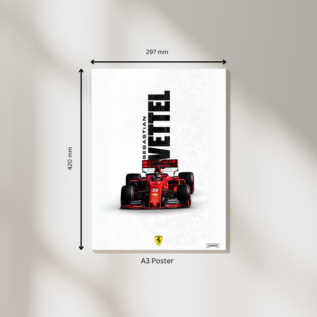 Sebastian Vettel | F1 Posters