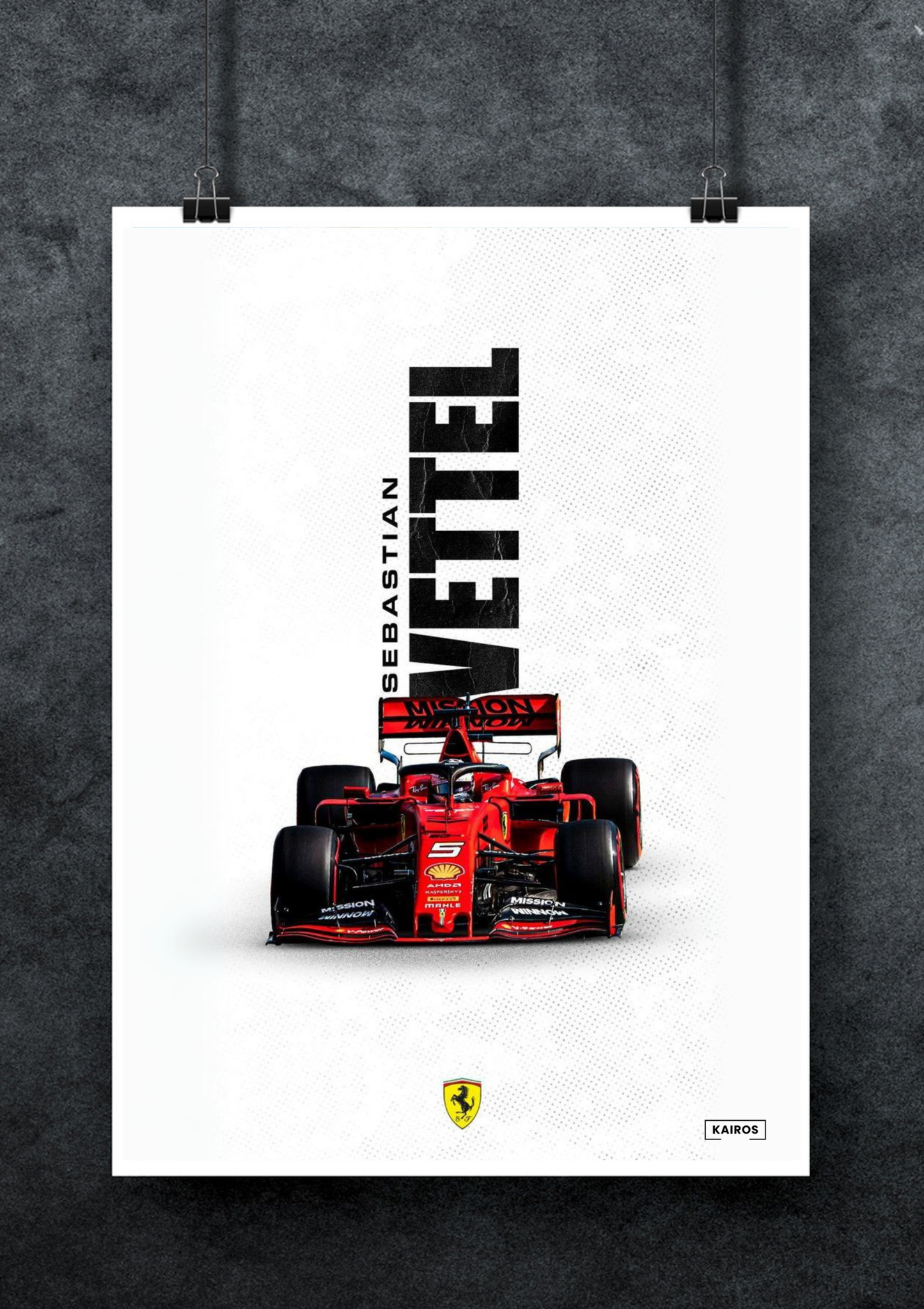 Sebastian Vettel | F1 Posters