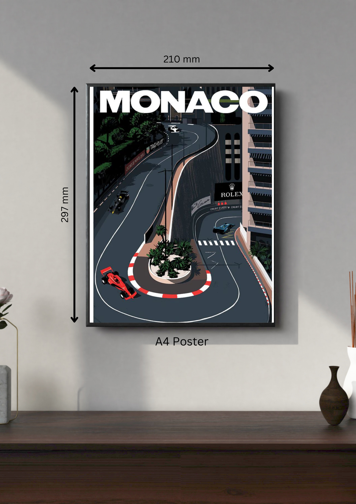 Monaco Track | F1 Posters