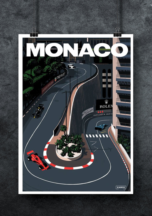 Monaco Track | F1 Posters