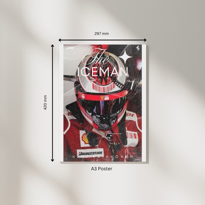 Kimi Räikkönen | F1 Posters