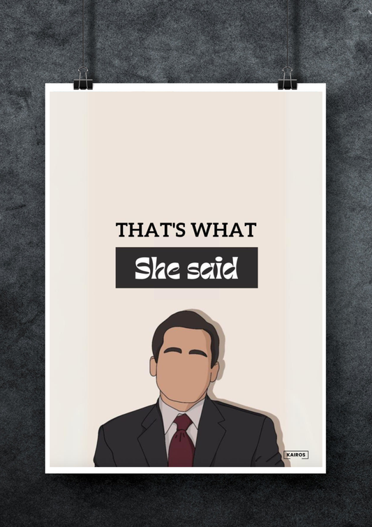 The Office - That's What she Said | TV Show Posters