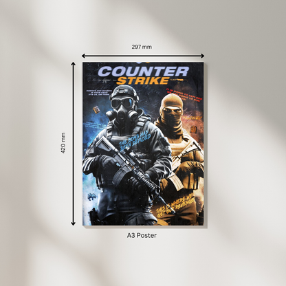 Counter Strike | Gaming Posters