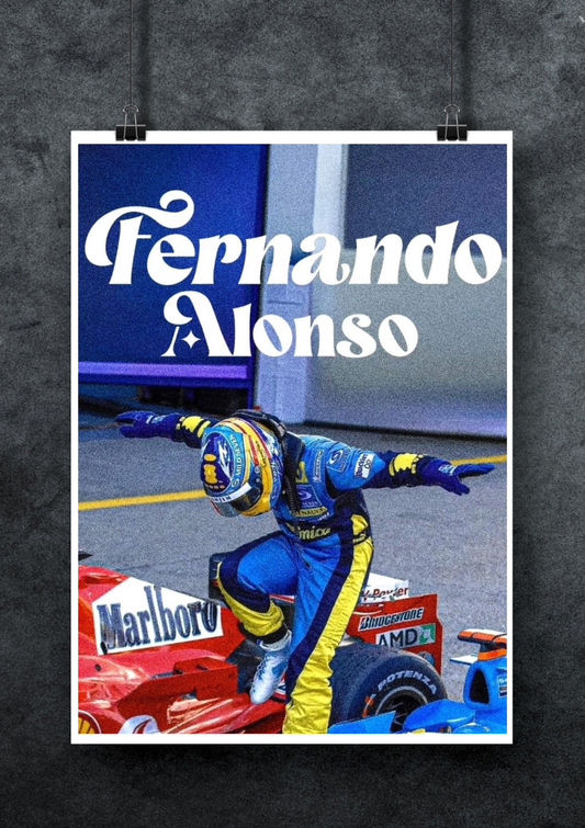 Fernando Alonso #2 | F1 Posters