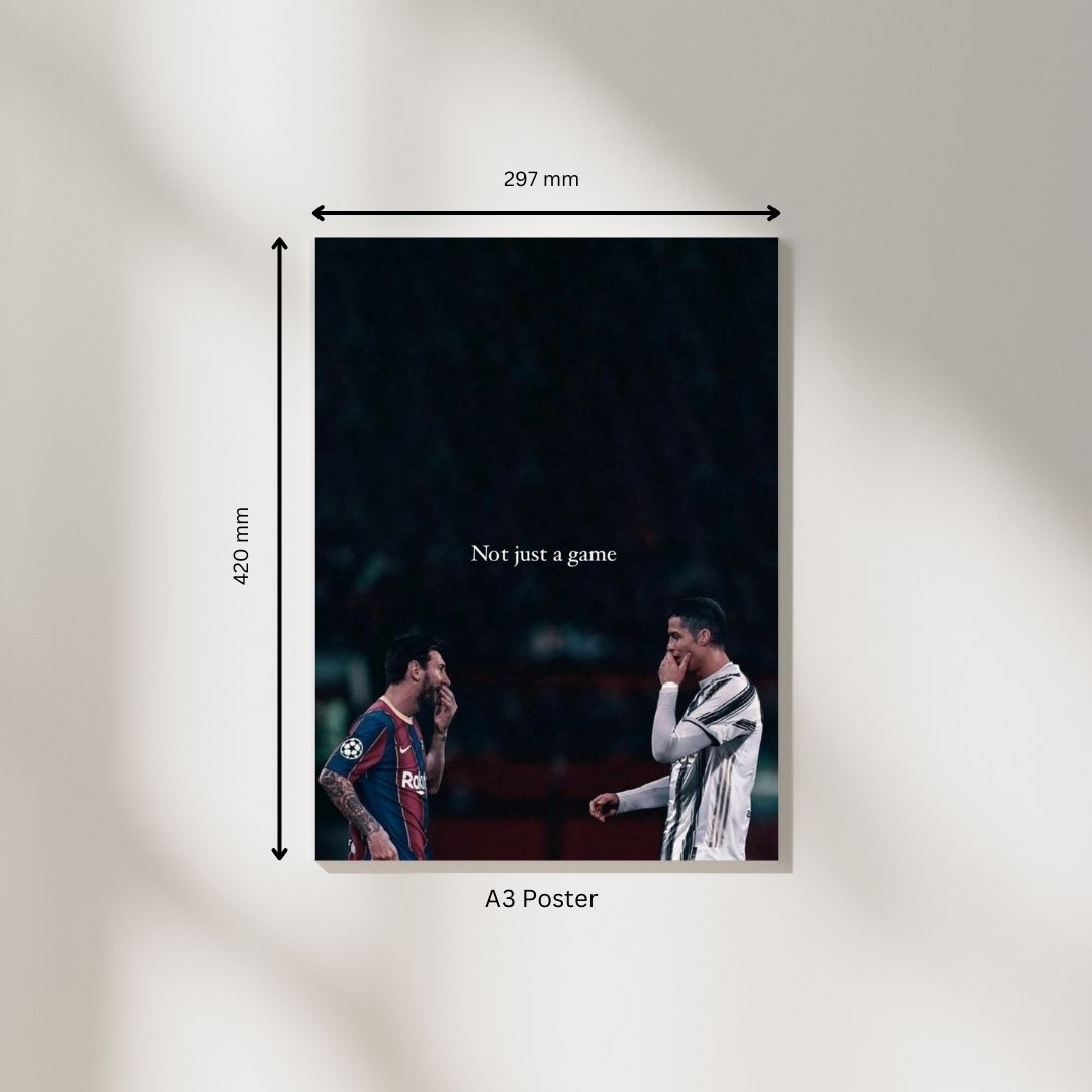 Ronaldo x Messi | Sports Posters