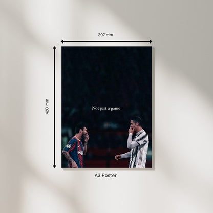 Ronaldo x Messi | Sports Posters