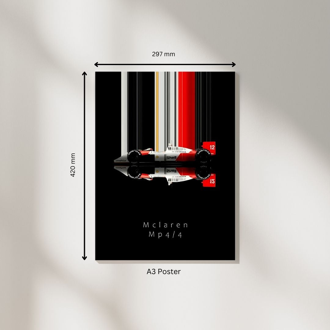 McLaren MP4 | F1 Posters